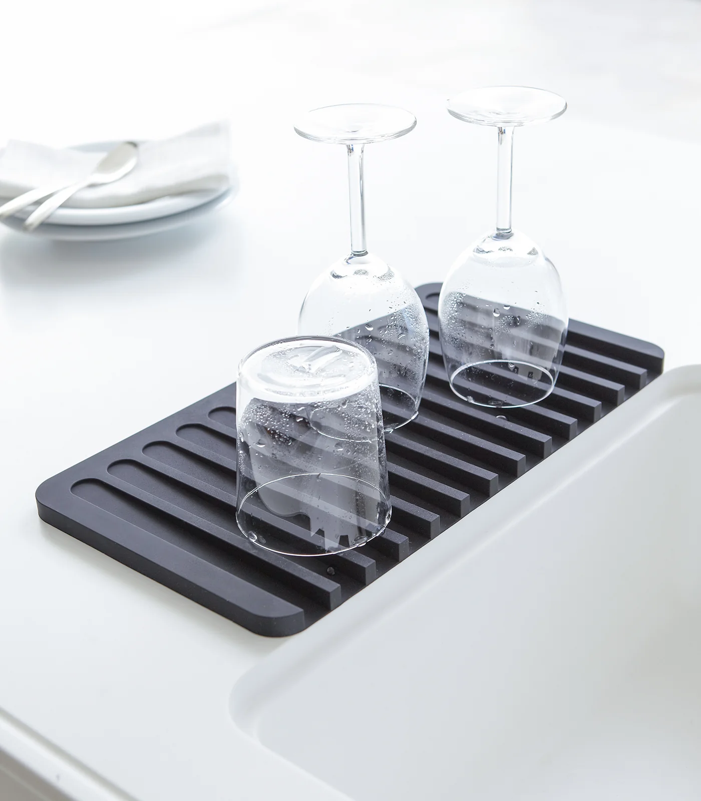 Dish Drainer Tray - Silicone - Image 3