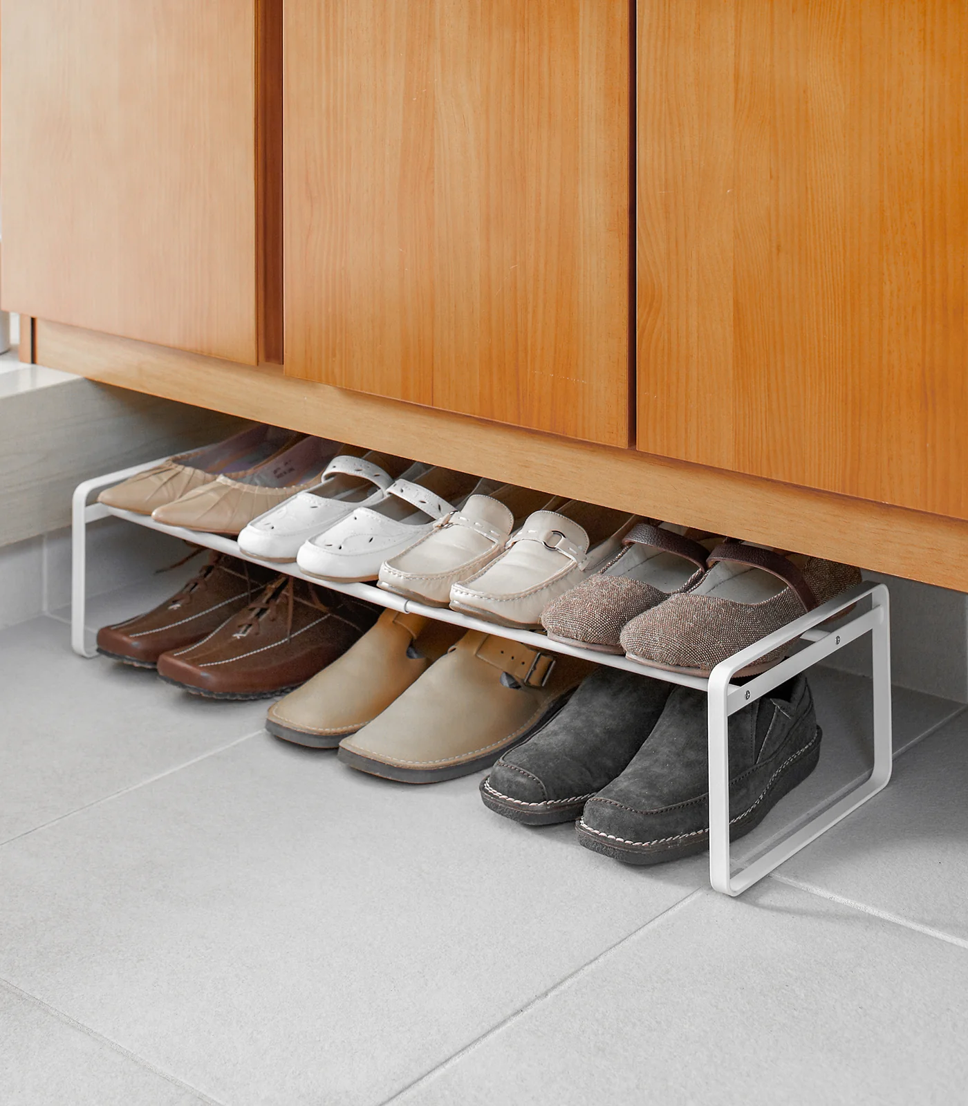 Stackable Shoe Rack (7" H)  - Steel - Image 4