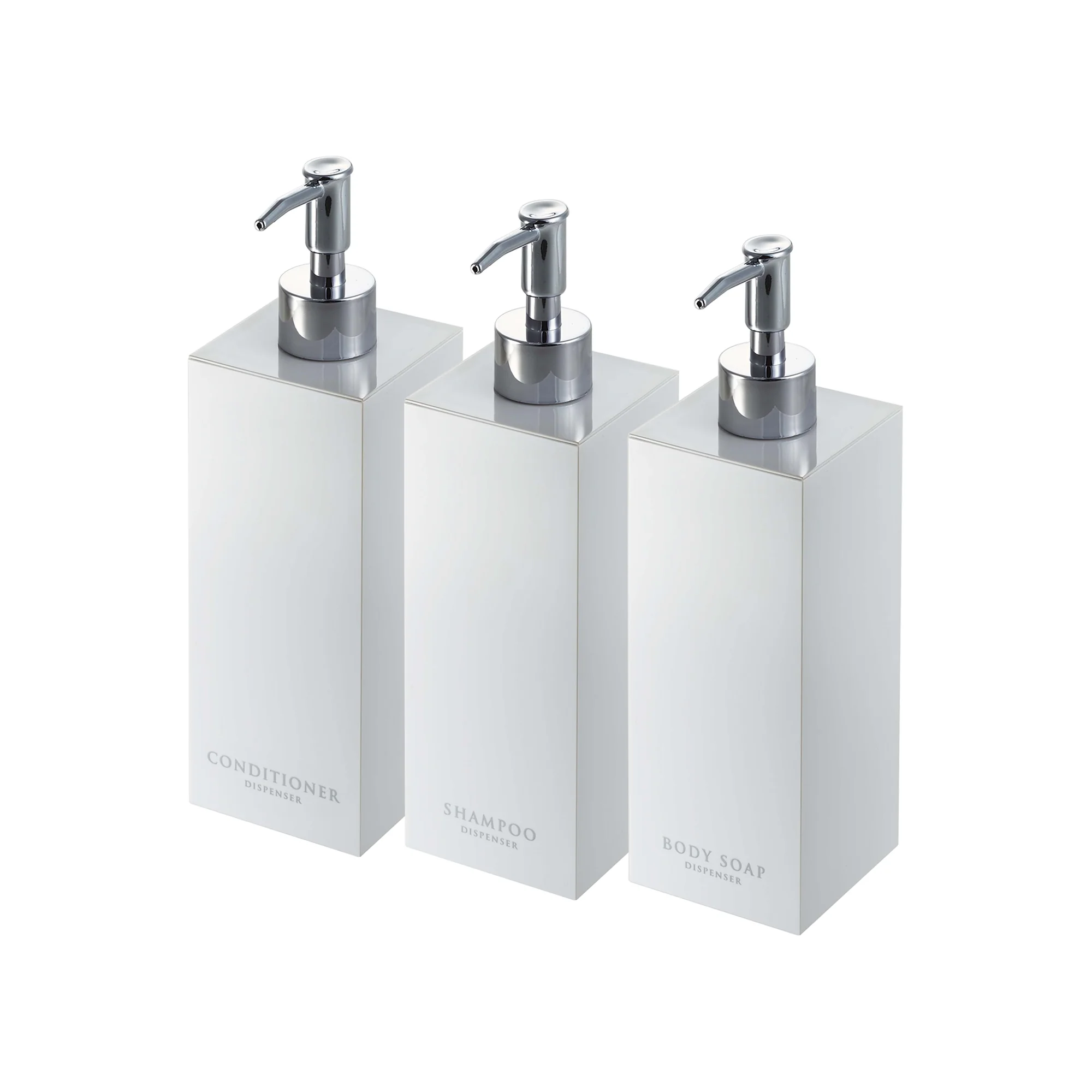 Square Dispenser Bundle - Shampoo, Conditioner, and Body Soap - Image 5