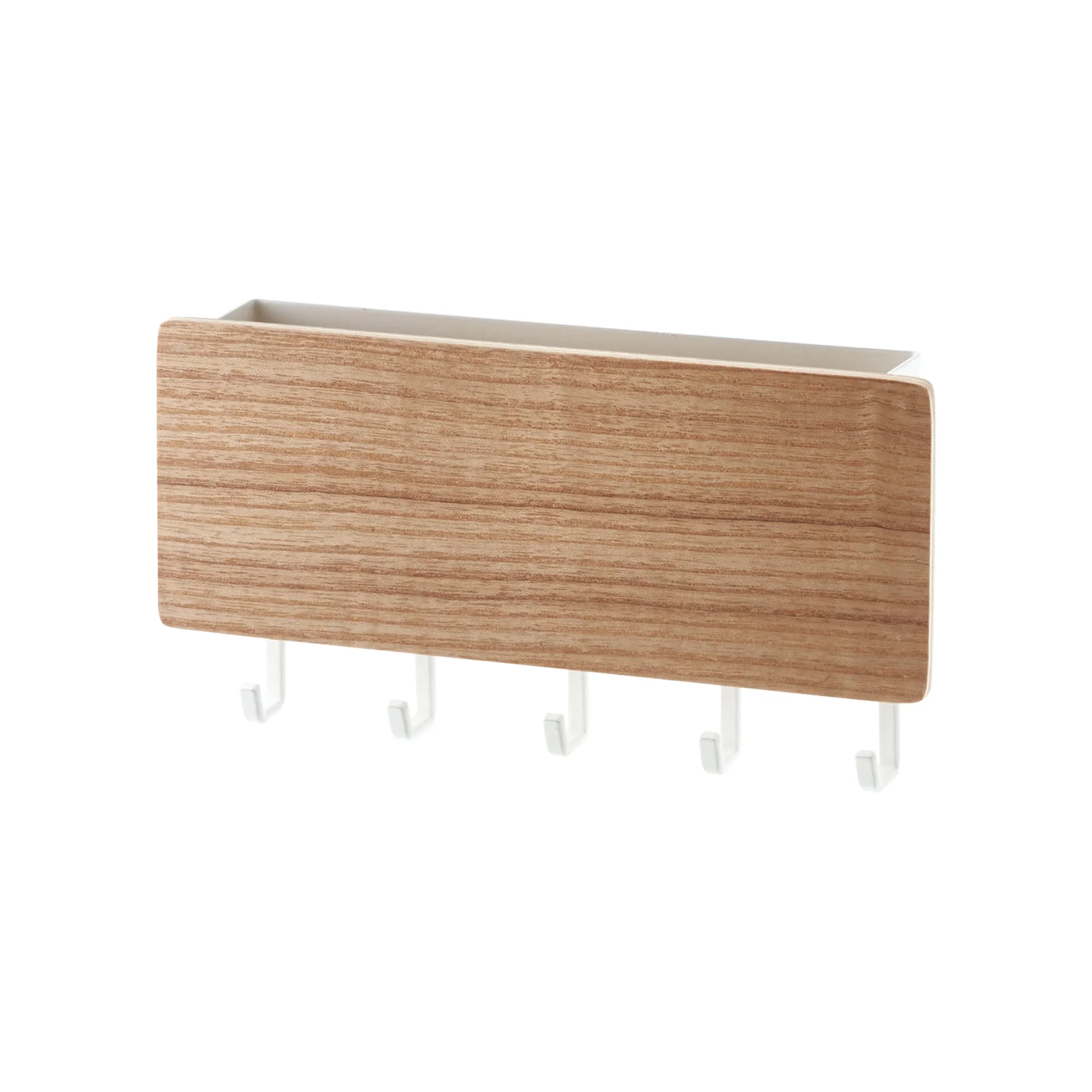 Magnetic Key Rack - Steel + Wood - Image 4