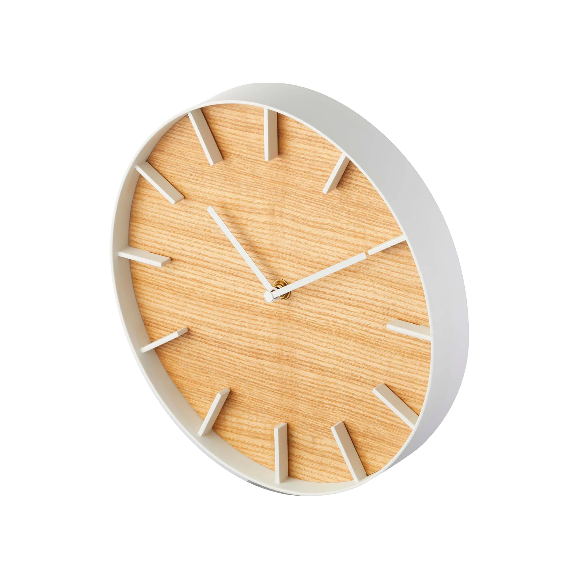 Wall Clock - Steel + Wood - Image 5
