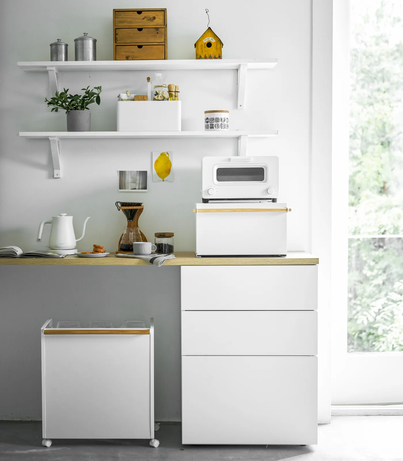 Bread Box - Steel + Wood - Image 5