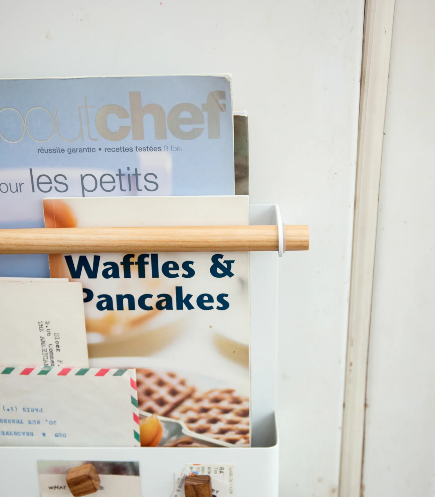 Magnetic Storage Pocket - Steel + Wood - Image 4