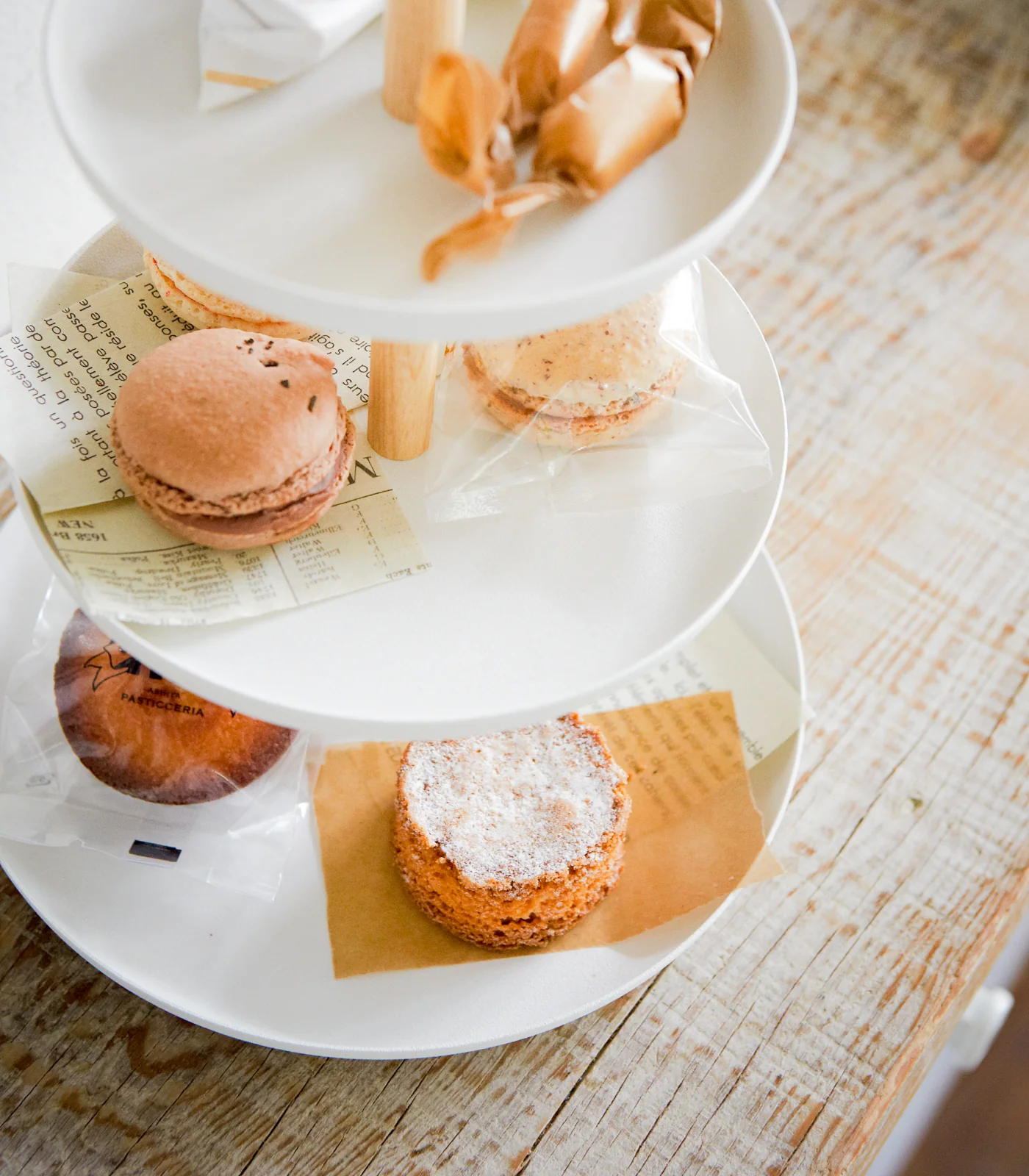 Serving Stand - Steel + Wood - Image 4