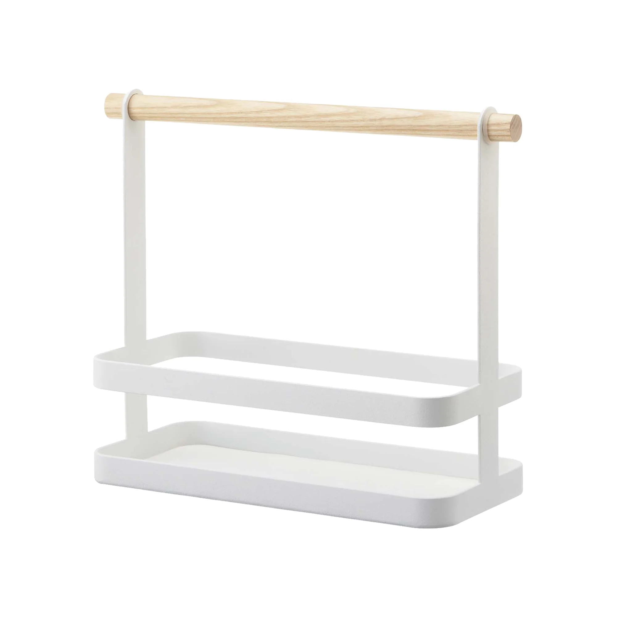 Tabletop Storage Caddy - Steel + Wood - Image 5