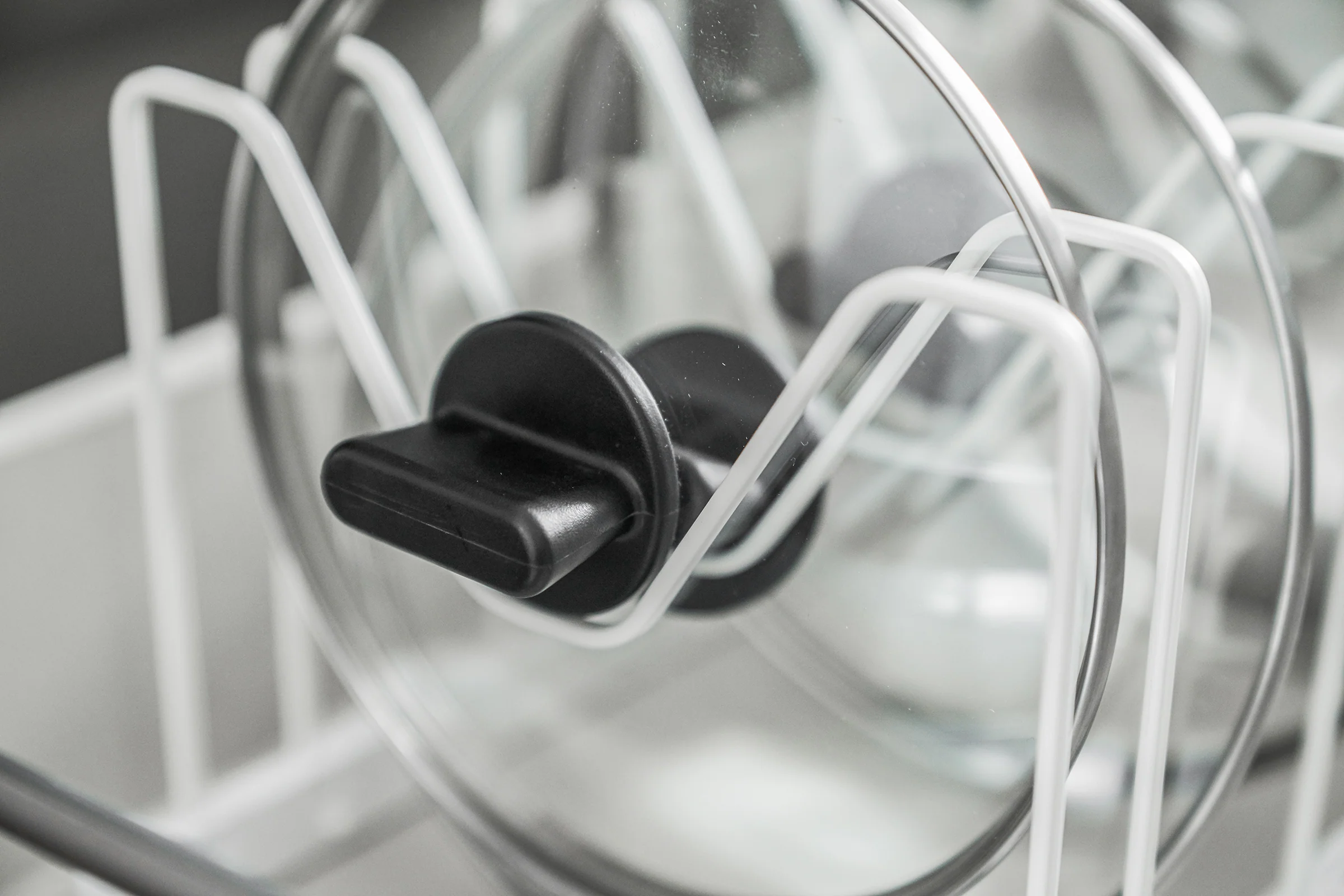 Adjustable Pot Lid Organizer - Steel - Image 7