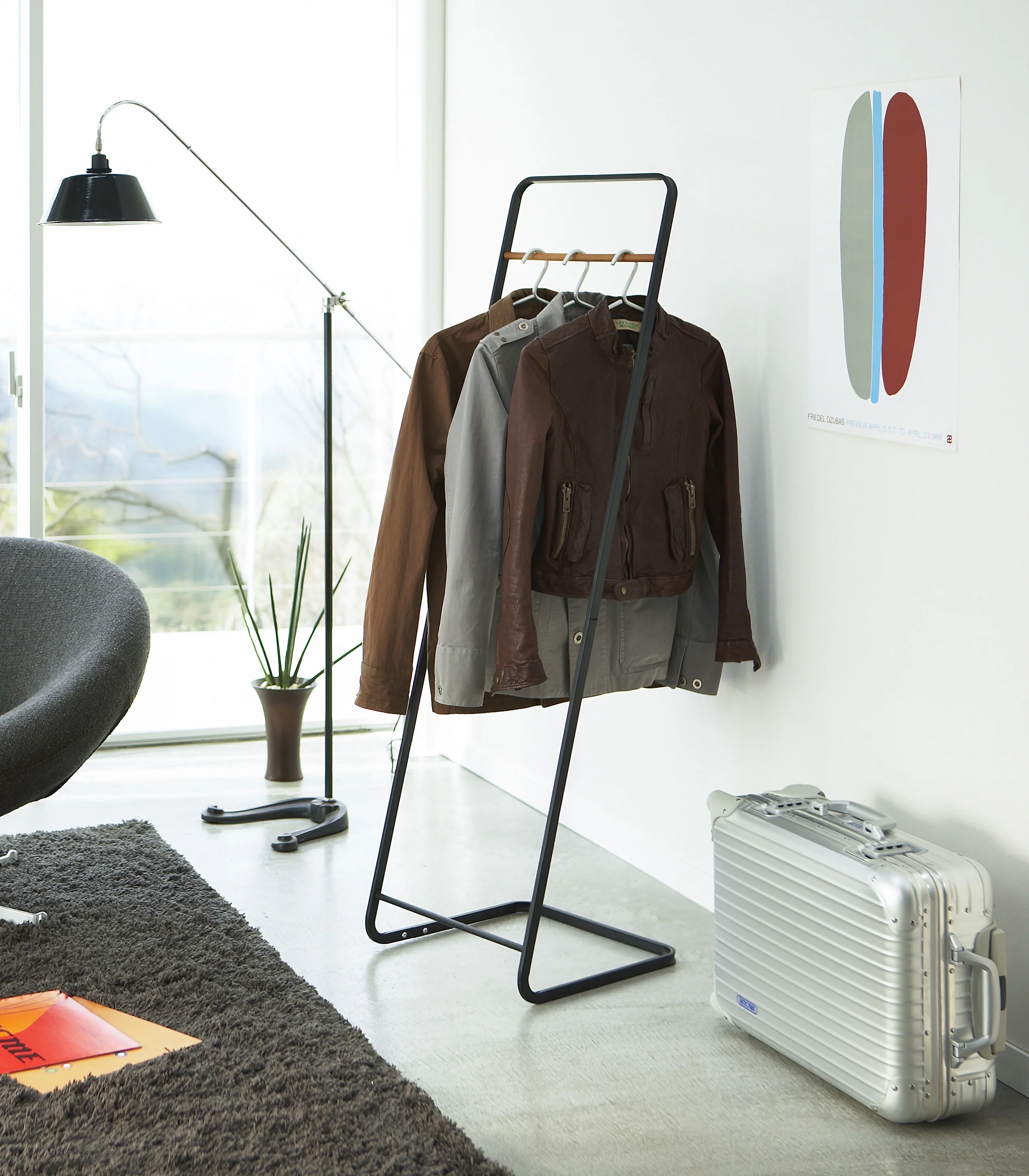 Coat Rack (55" H)  - Steel - Image 5