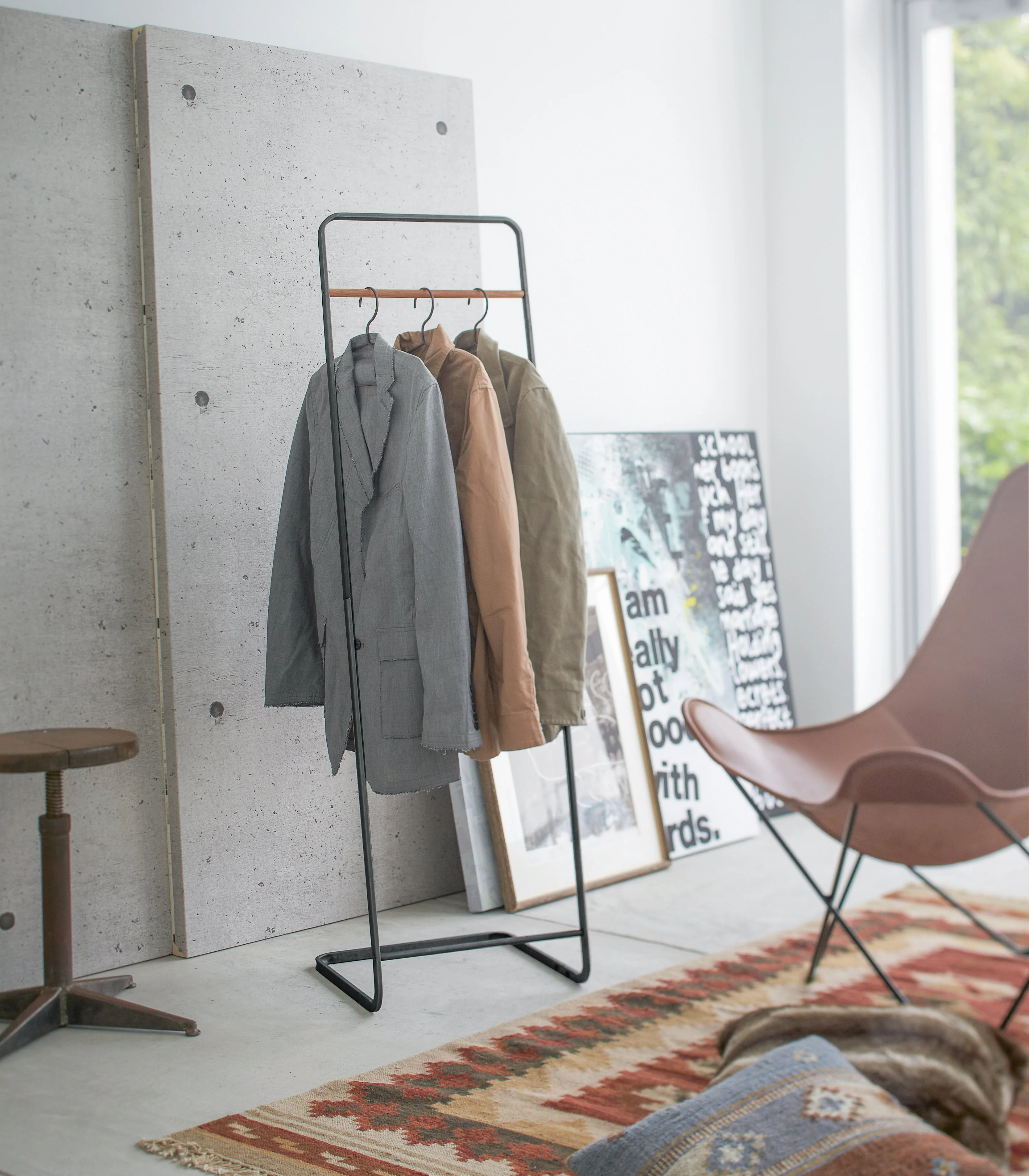 Coat Rack (55" H)  - Steel - Image 6