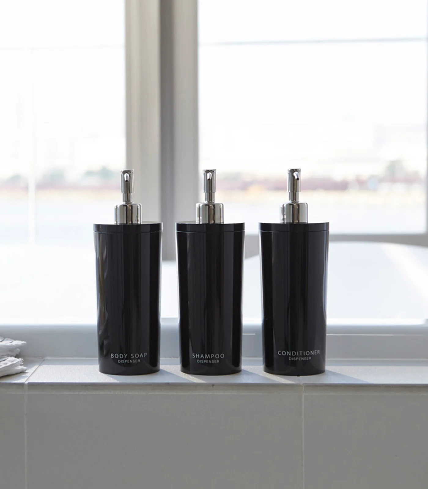 Round Dispenser Bundle - Shampoo, Conditioner, and Body Soap - Image 11