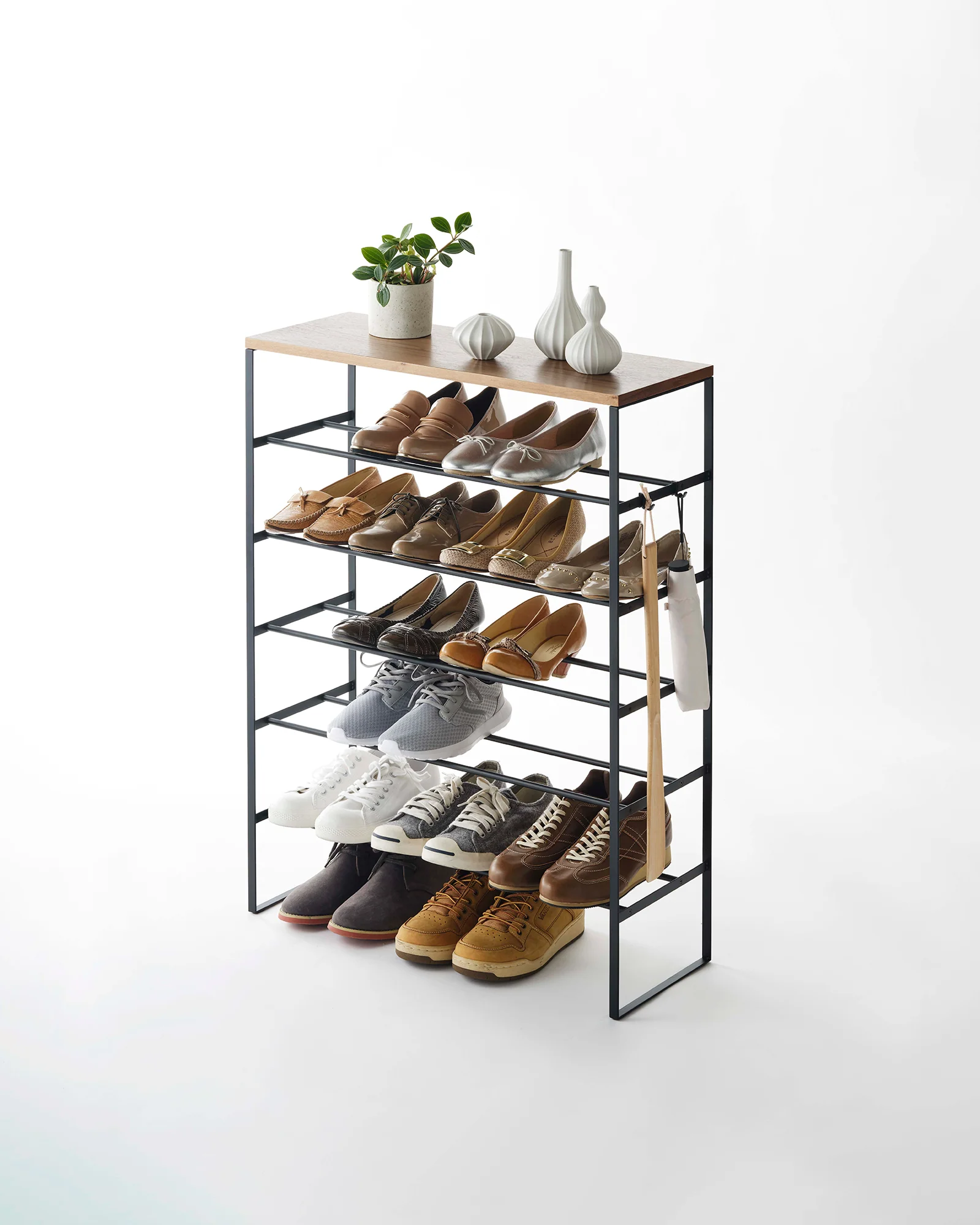Six-Tier Shoe Rack (34" H)  - Steel - Image 8