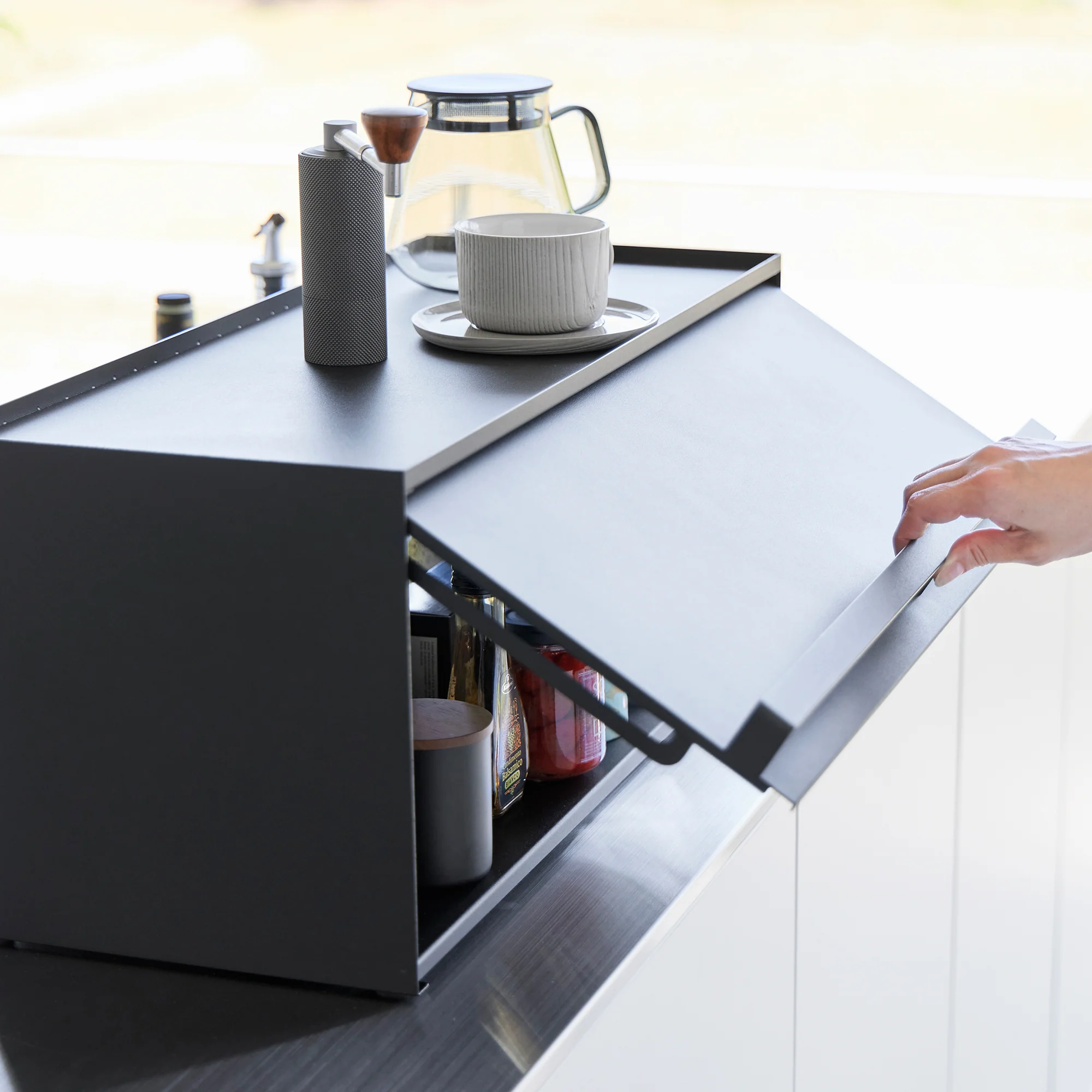 Open-Back Countertop Storage Rack - Steel - Image 13