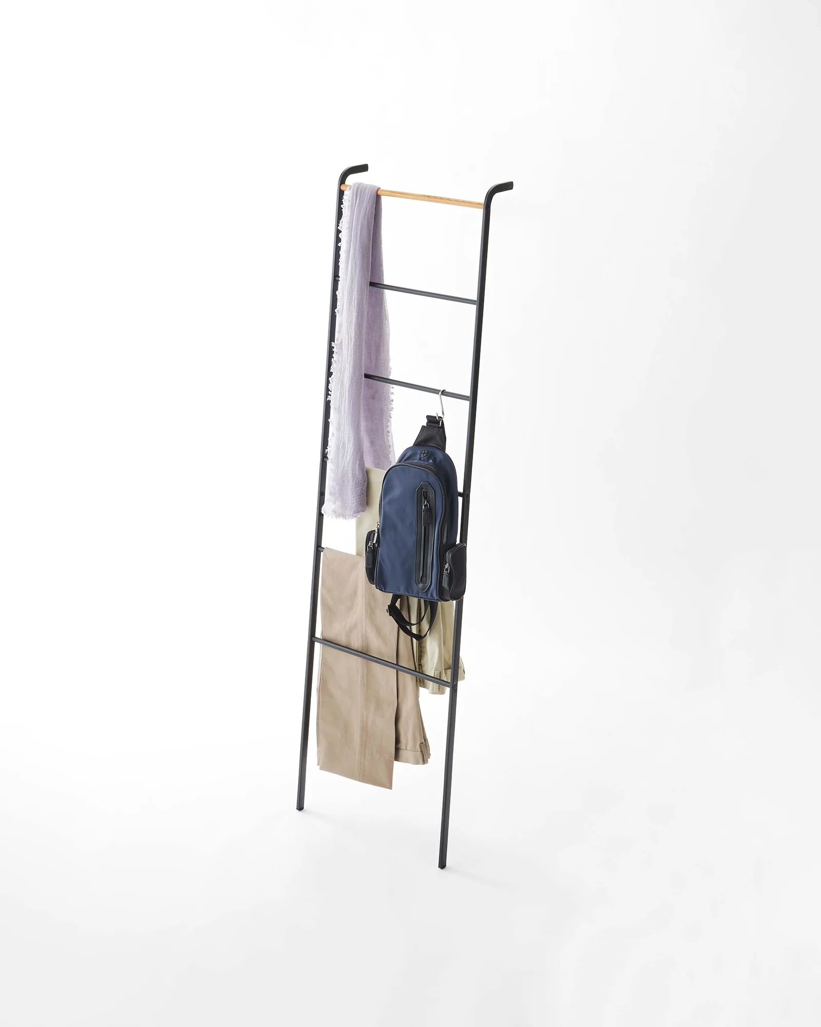 Leaning Storage Ladder (63" H)  - Steel - Image 5