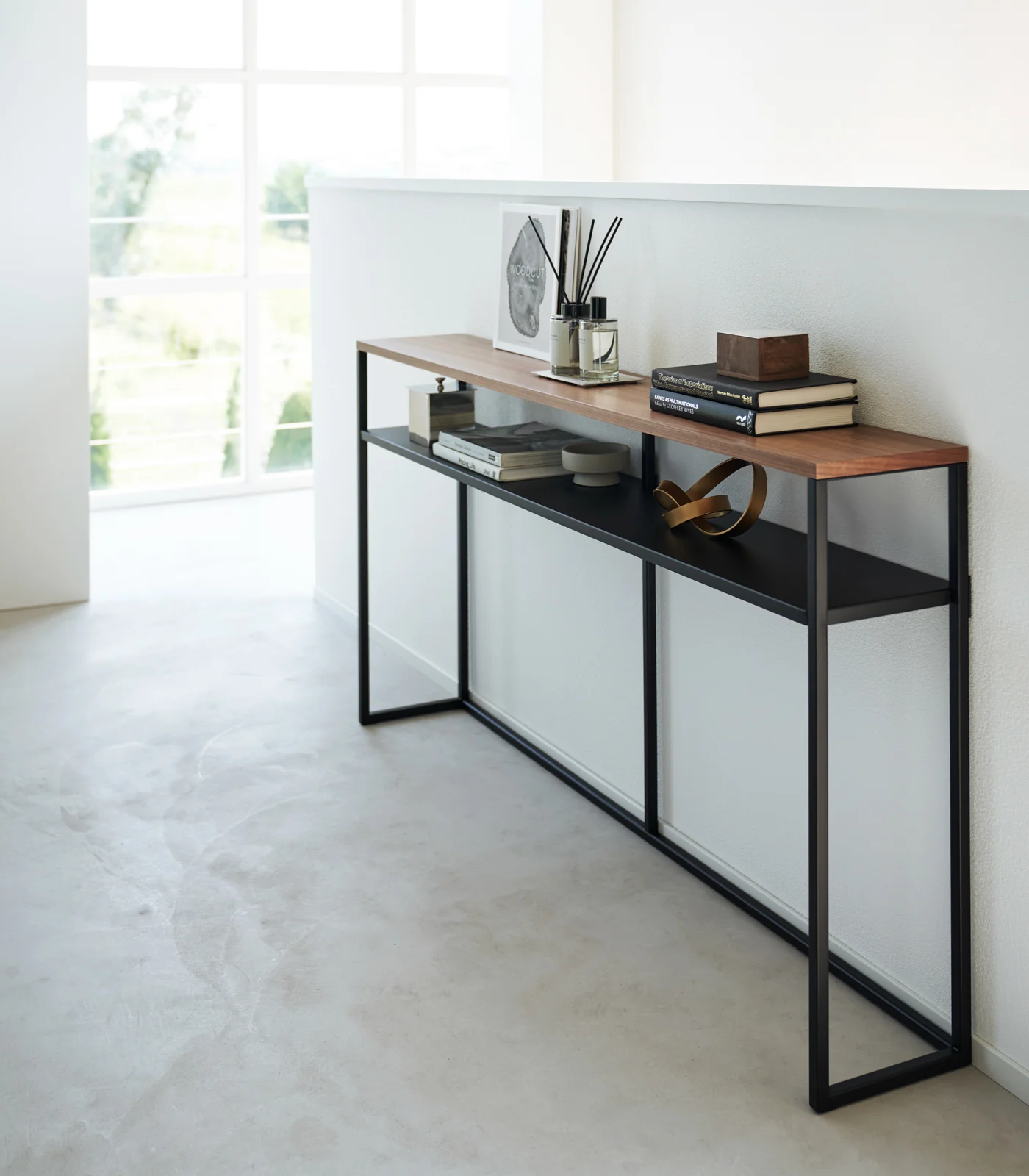 Long Console Table - Steel - Image 11