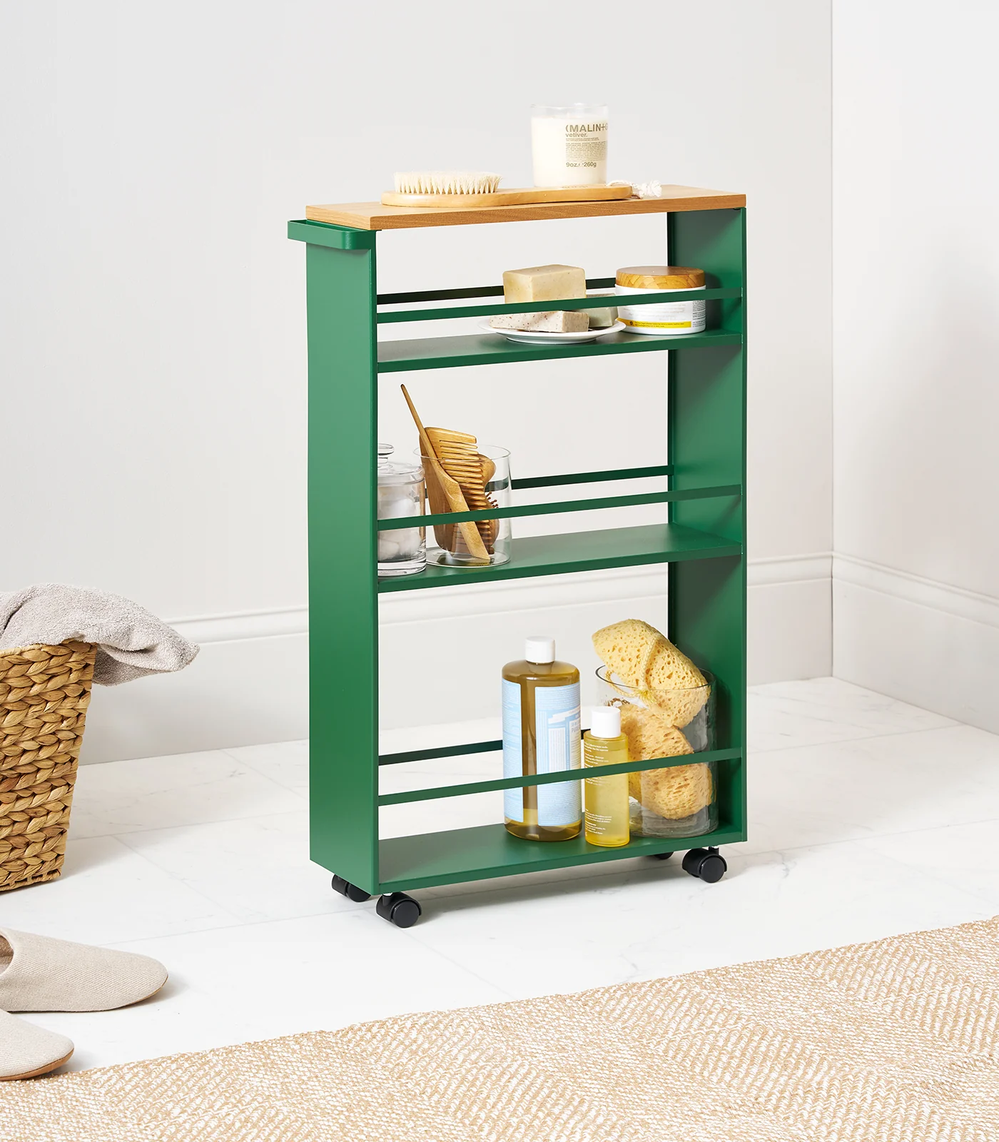 Slim Storage Cart (32" H)  - Steel - Image 17