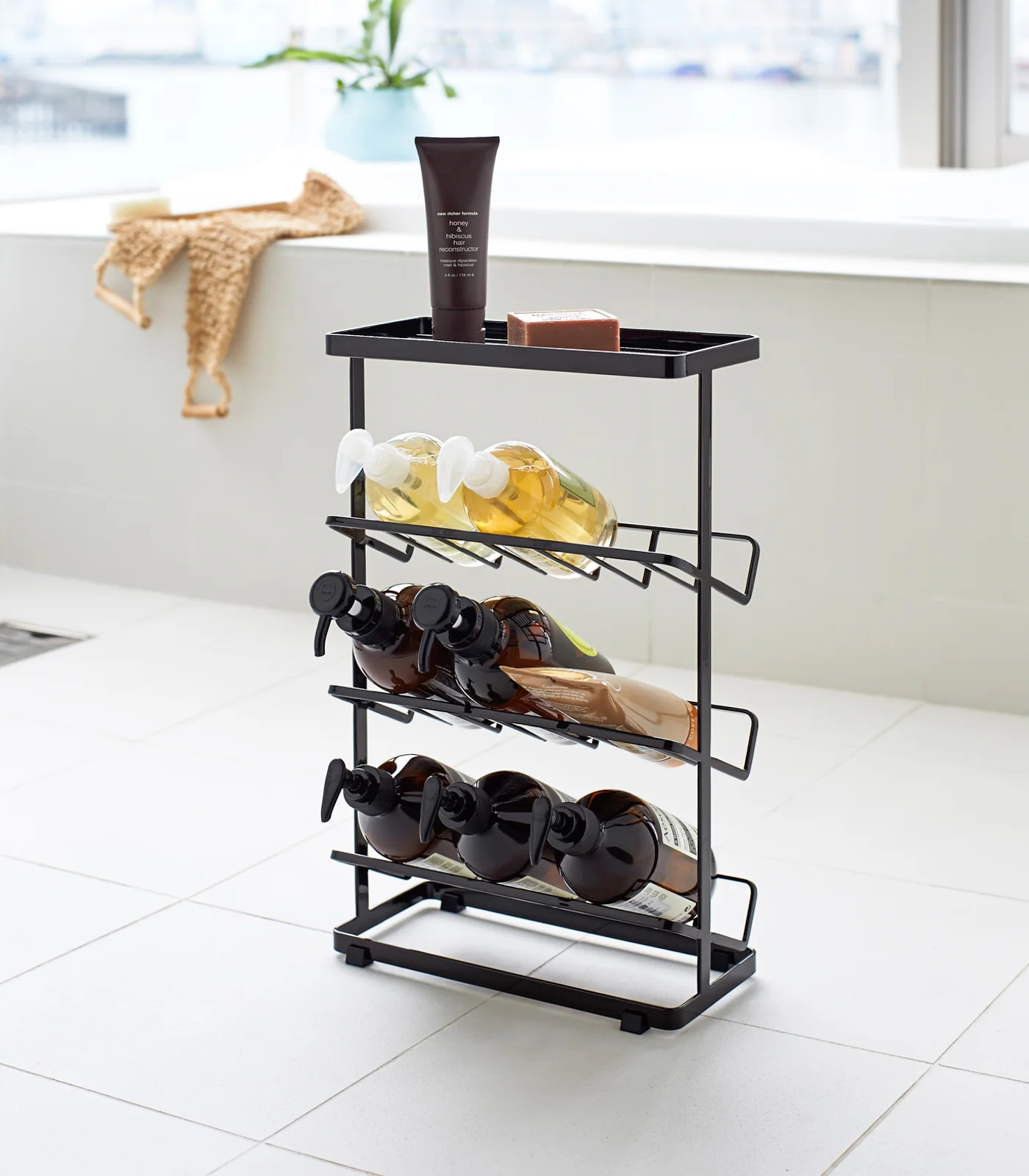 Four-Tier Shower Caddy (17" H)  - Steel - Image 8