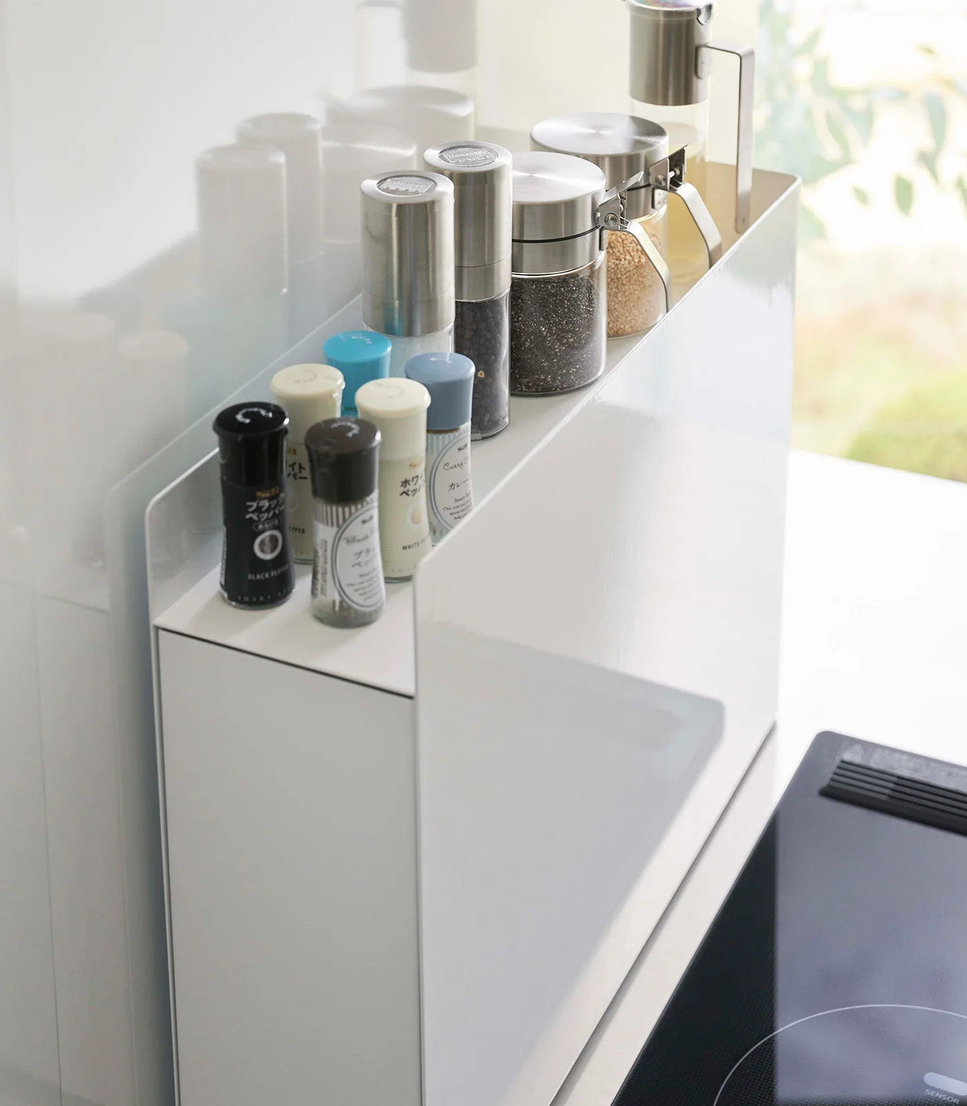 Sliding Drawer Seasoning Rack - Steel - Image 3