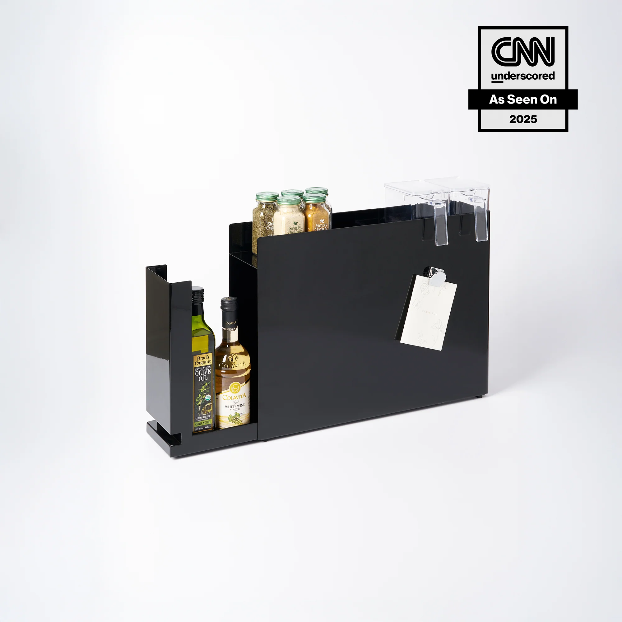 Sliding Drawer Seasoning Rack - Steel - Image 9