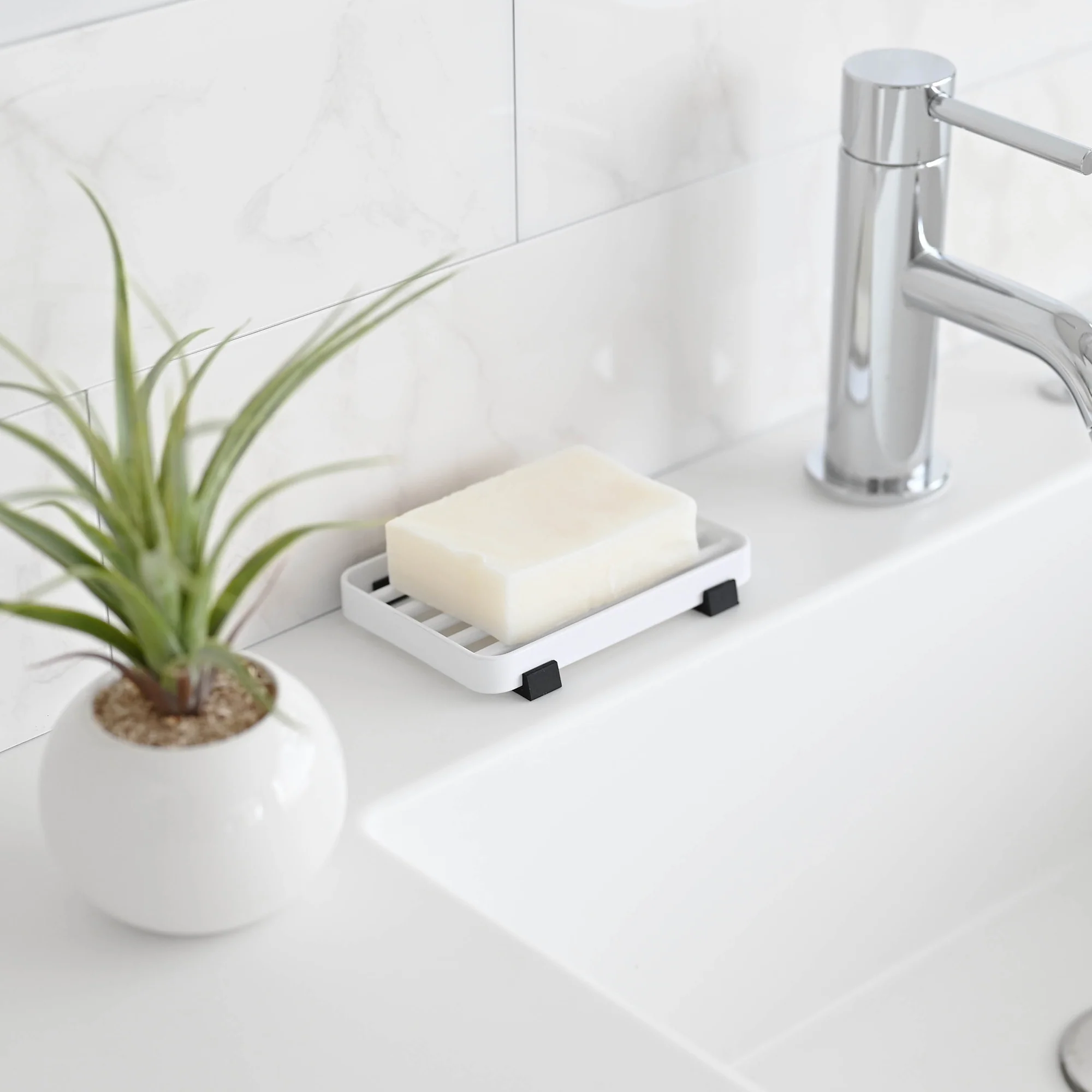 Slotted Soap Tray - Steel - Image 4