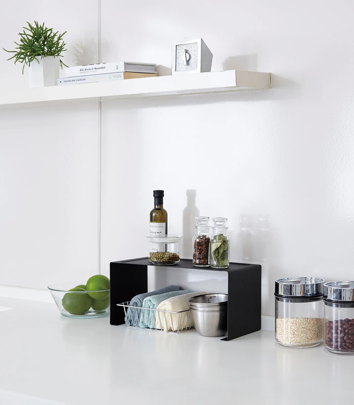 Stackable Countertop Shelf - Two Sizes - Steel - Image 10