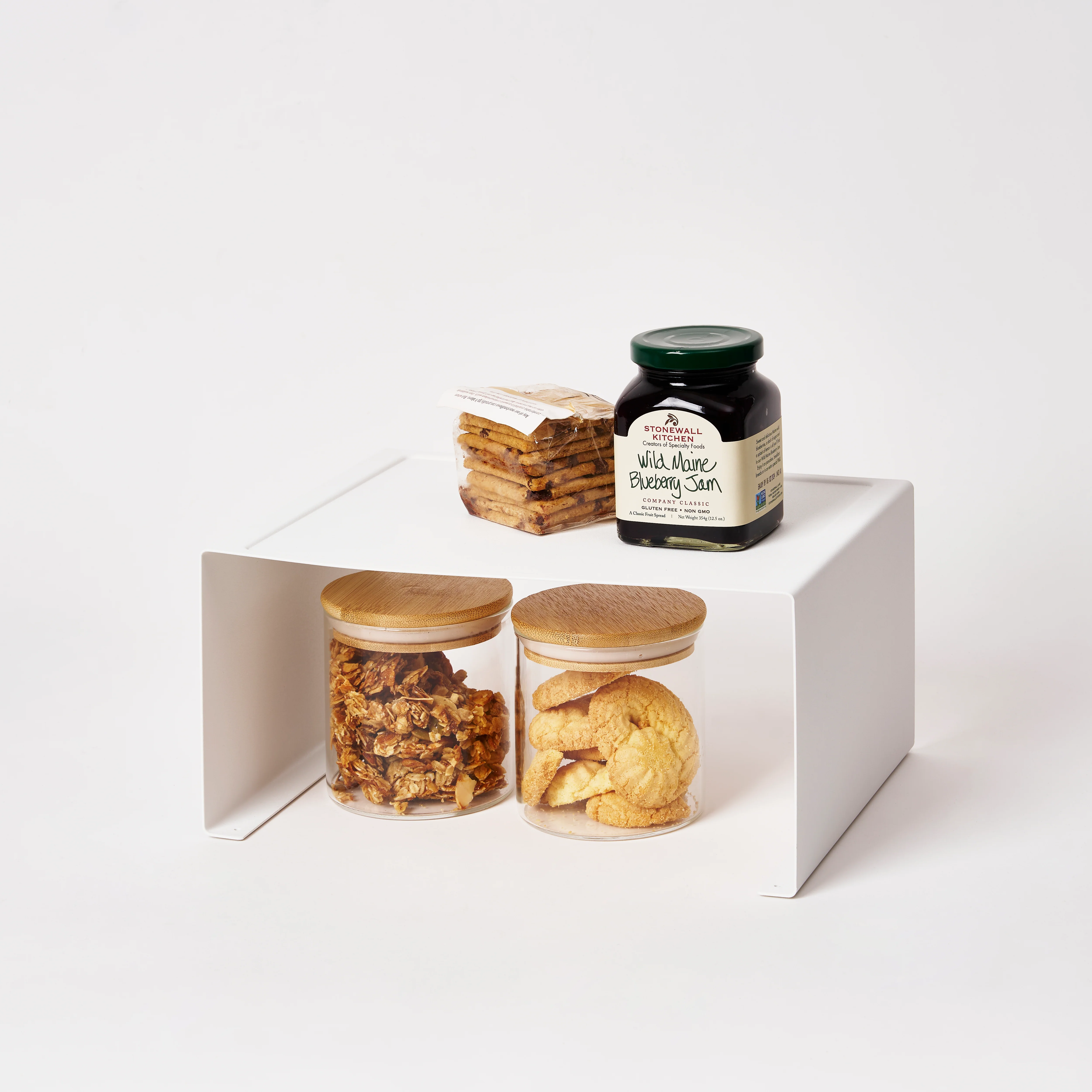 Stackable Countertop Shelf - Two Sizes - Steel - Image 17