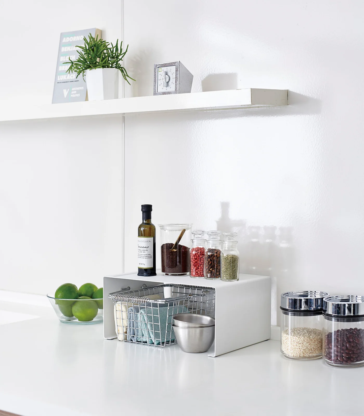 Stackable Countertop Shelf - Two Sizes - Steel - Image 18