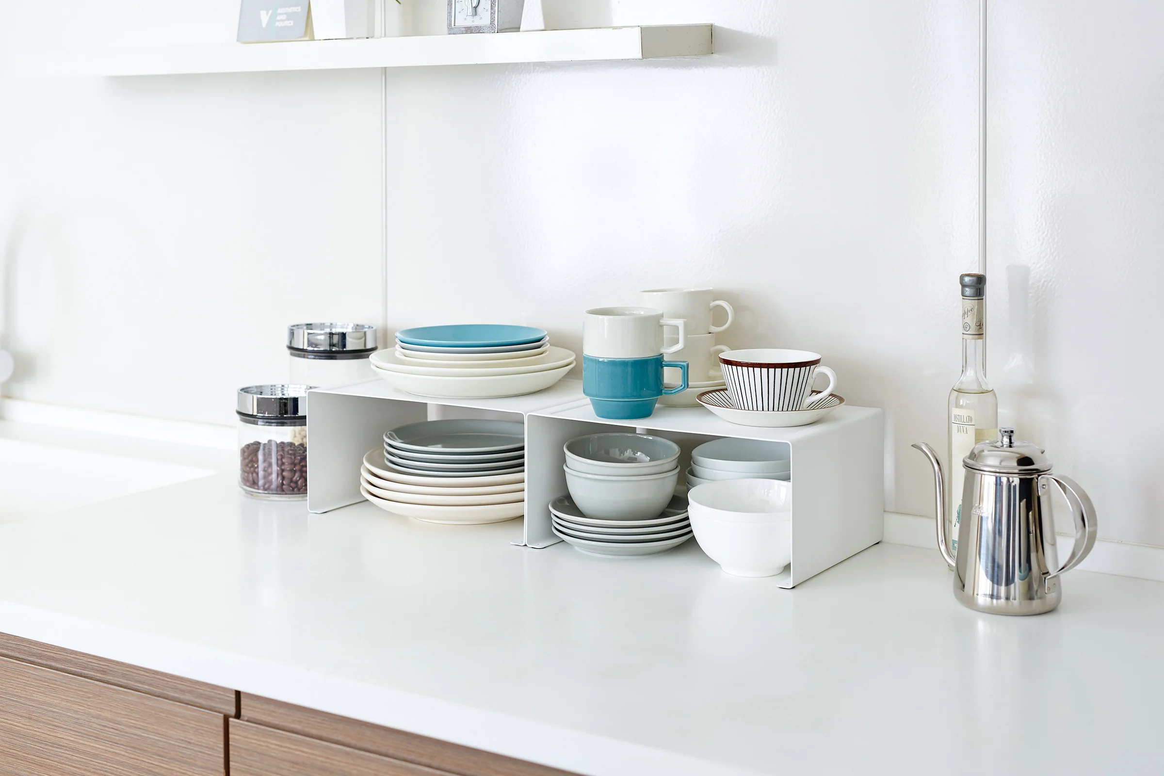 Stackable Countertop Shelf - Two Sizes - Steel - Image 21