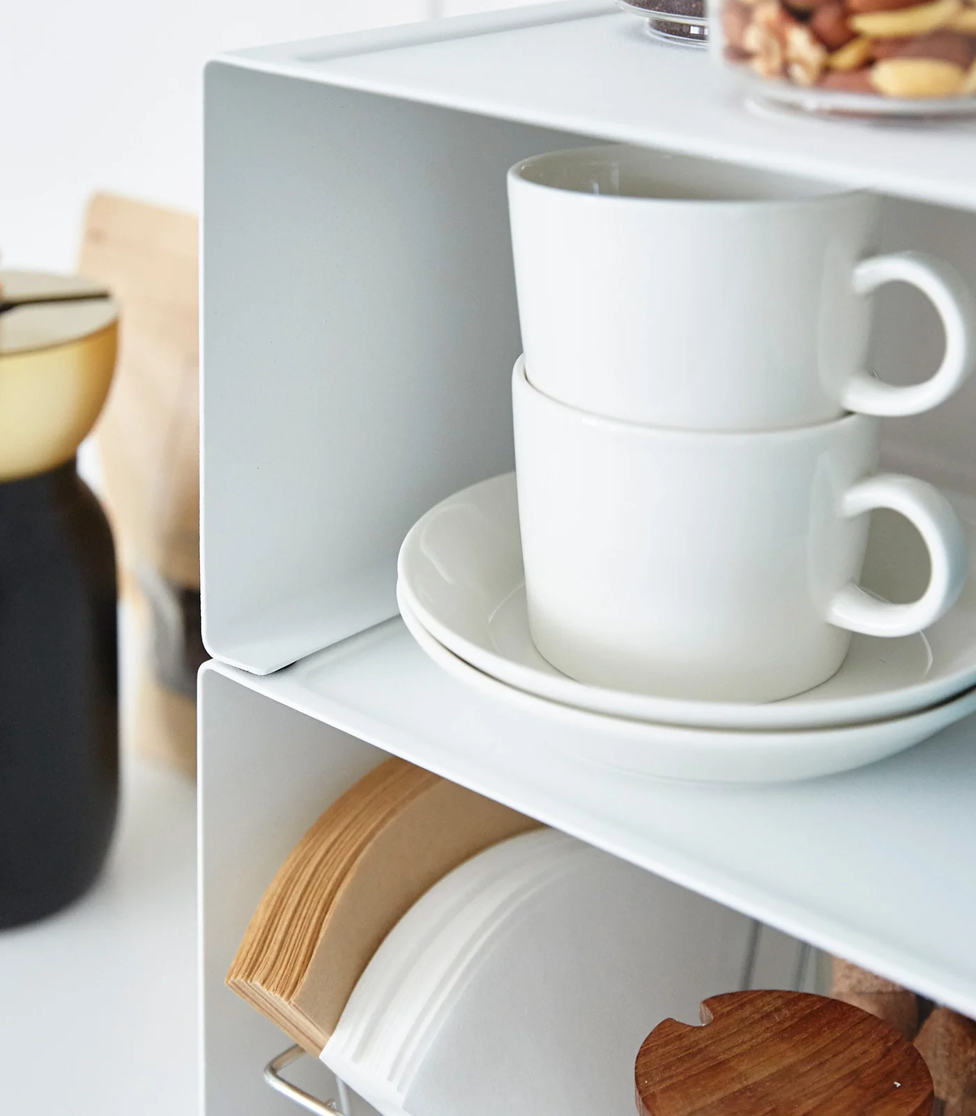 Stackable Countertop Shelf - Two Sizes - Steel - Image 23