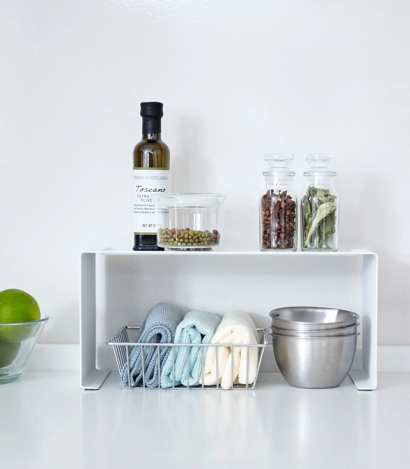 Stackable Countertop Shelf - Two Sizes - Steel - Image 4