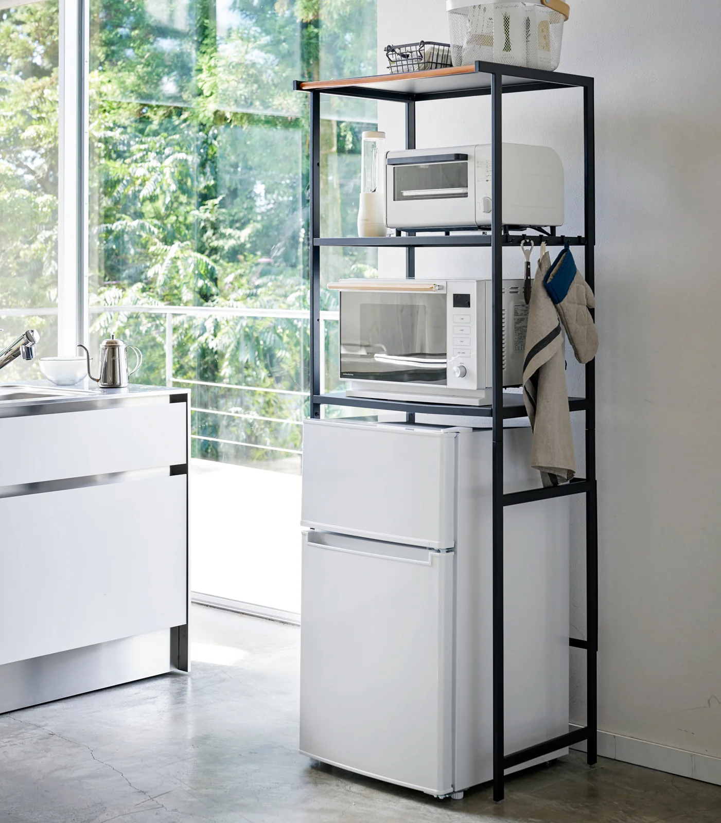 Storage Rack - 67-Inch (Fridge) (67" H)  - Steel - Image 6